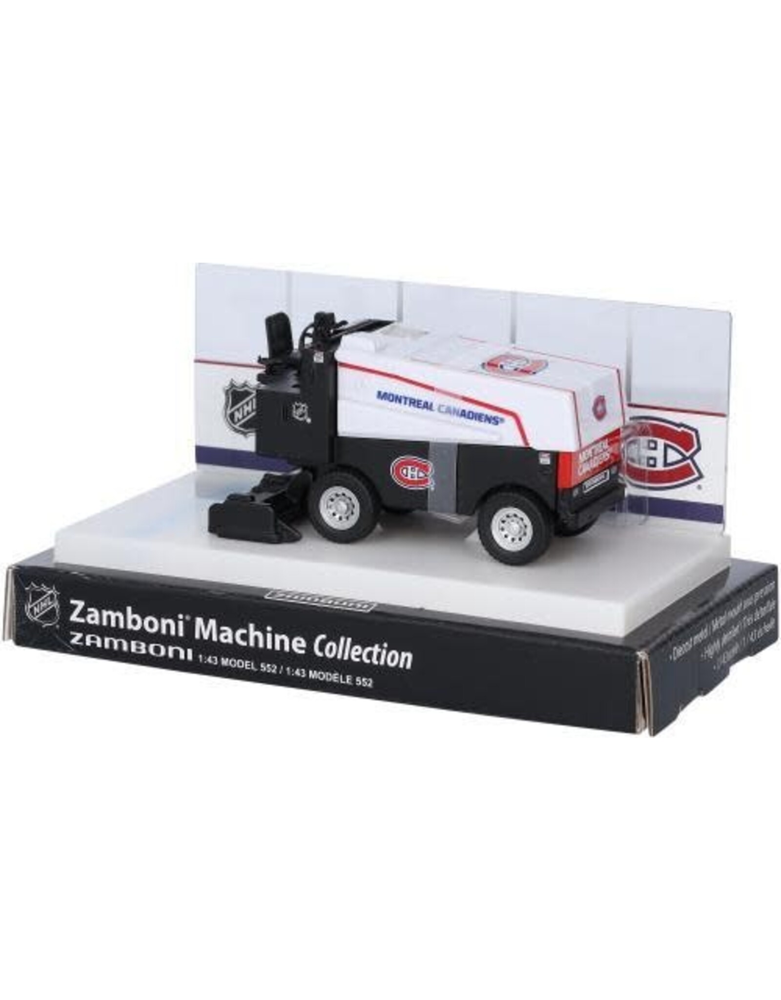 Die-Cast Zamboni: Montreal Canadiens 1:43 Scale