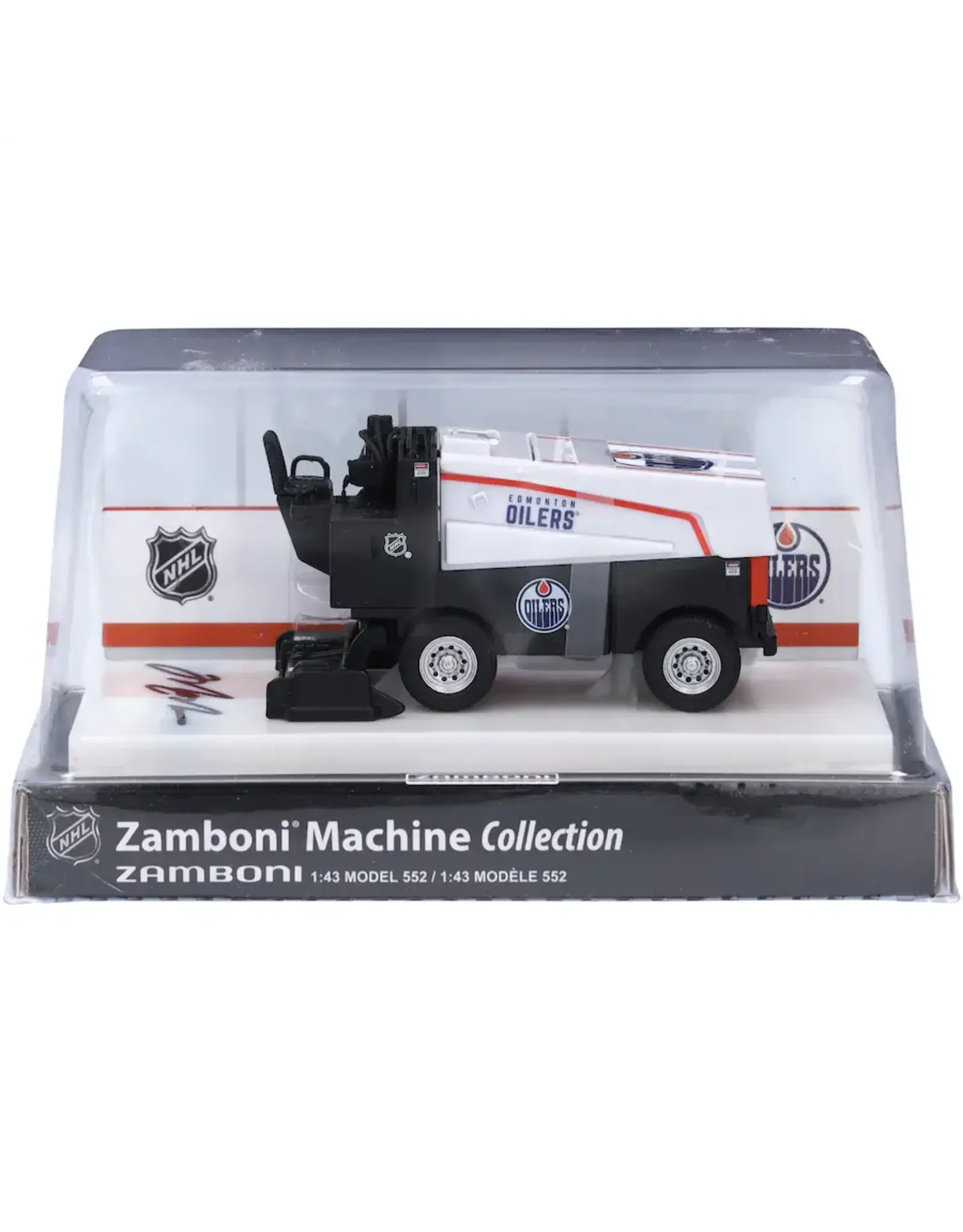 Die-Cast Zamboni: Edmonton Oilers 1:43 Scale