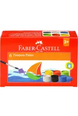 Faber Castell 6 Tempera Paints (10ml)