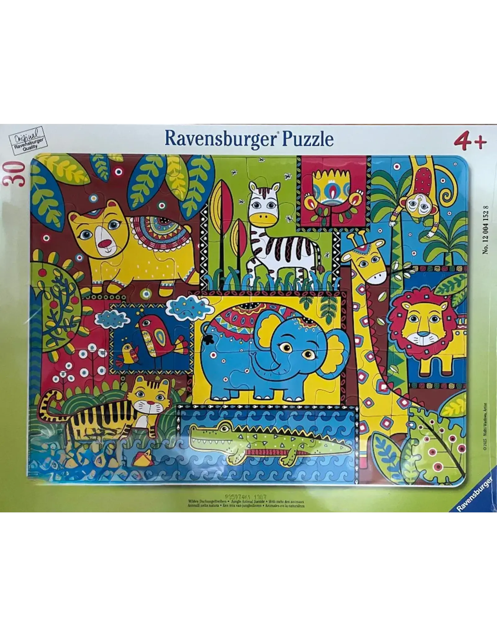 Jungle Animal Jumble 30pc