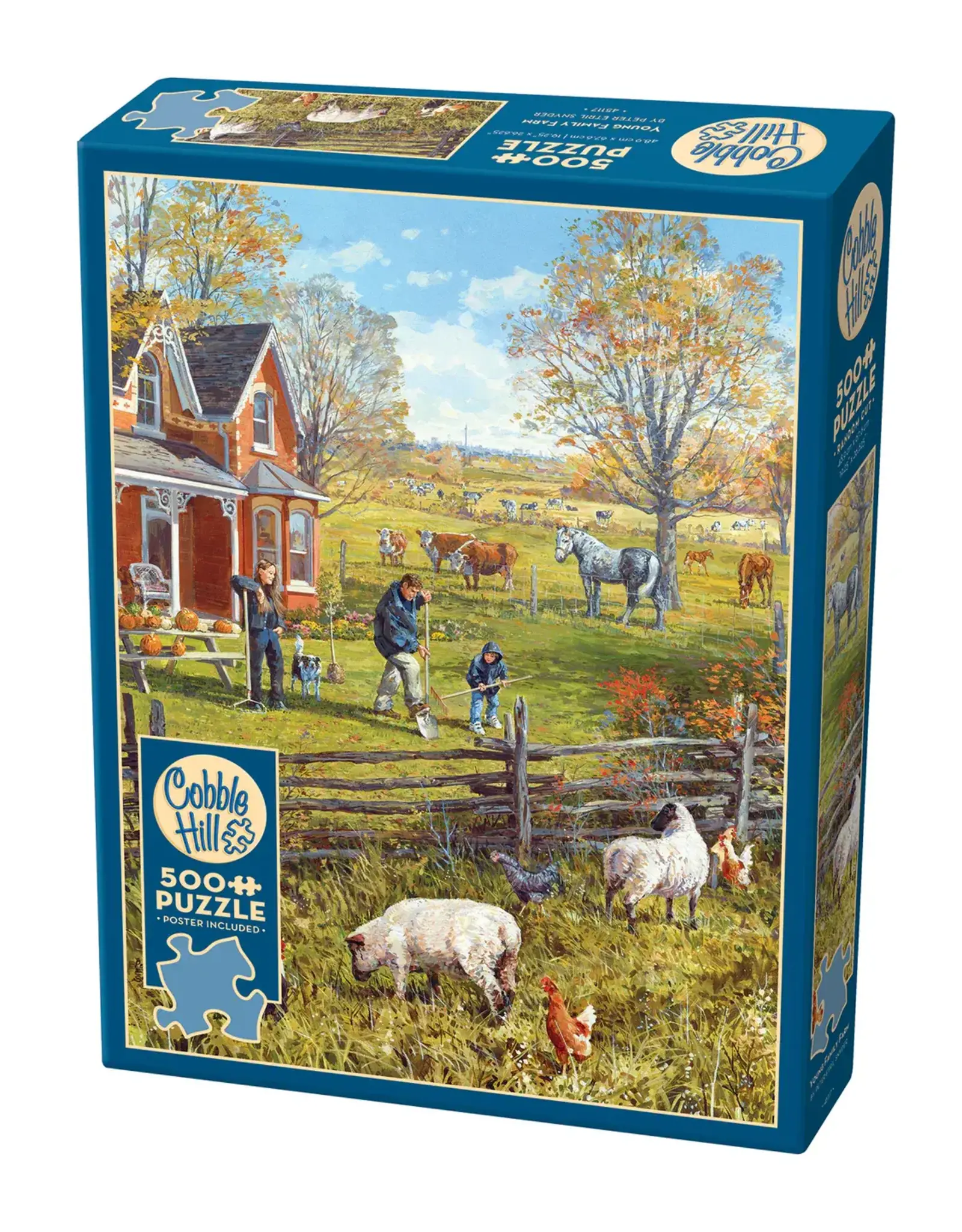 Cobble Hill Young Family Farm 500pc
