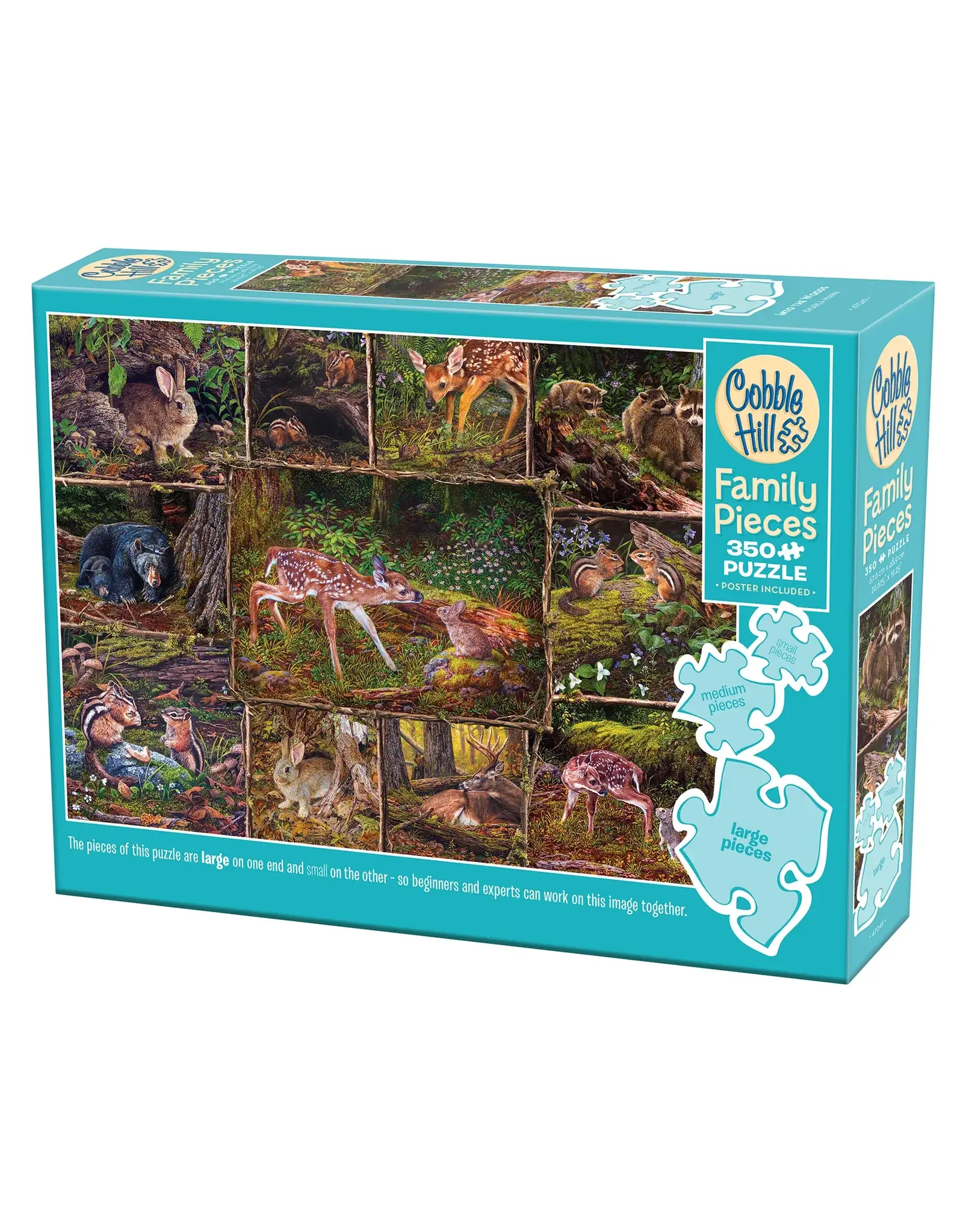 Cobble Hill Into the Woods 350pc Family Puzzle