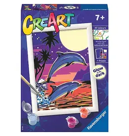 Ravensburger CreArt Paint by Number - Dolphin Adventure