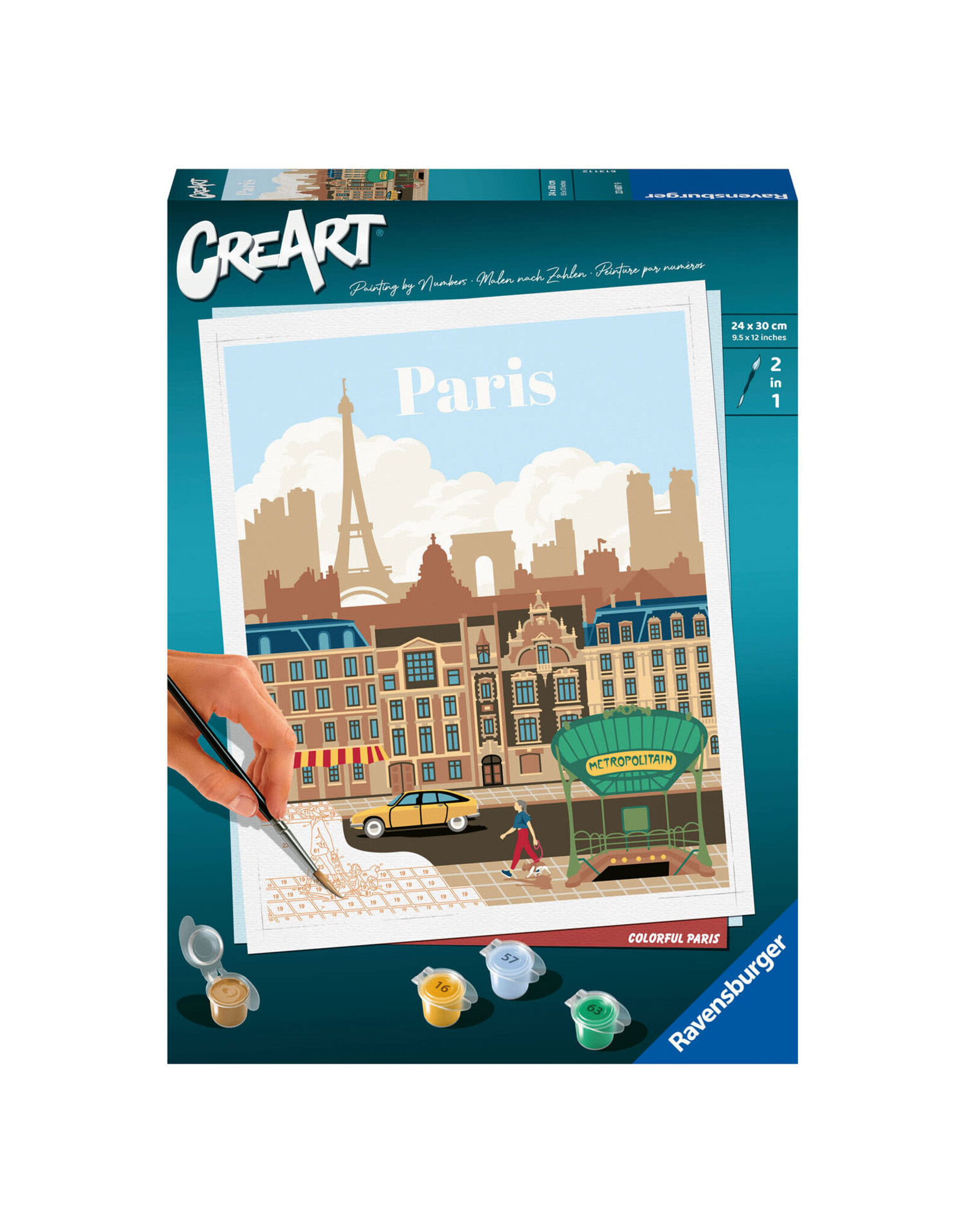 Ravensburger CreArt Paint by Number - Paris