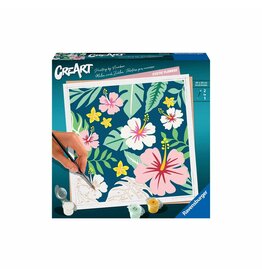 Ravensburger CreArt Paint by Number - Exotic Flowers