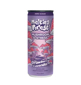 Melting Forest Mushroom D-Stress Drink Strawberry Lavender