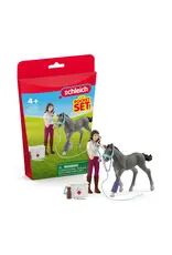 Schleich Ms Kramer with Foal