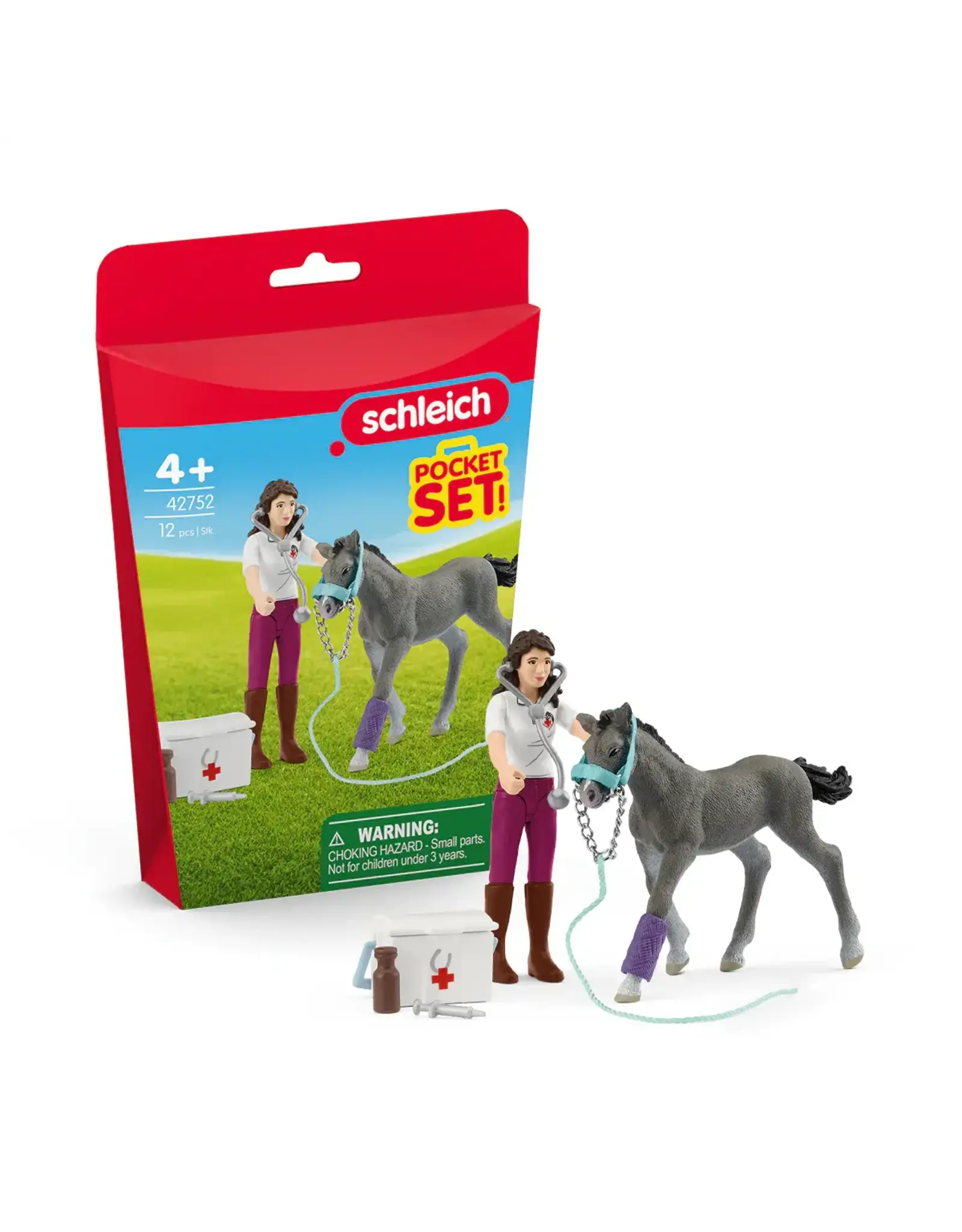 Schleich Ms Kramer with Foal