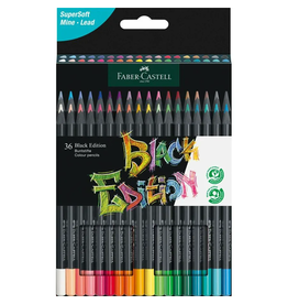 Faber Castell Color Pencils Black Edition 36ct Box