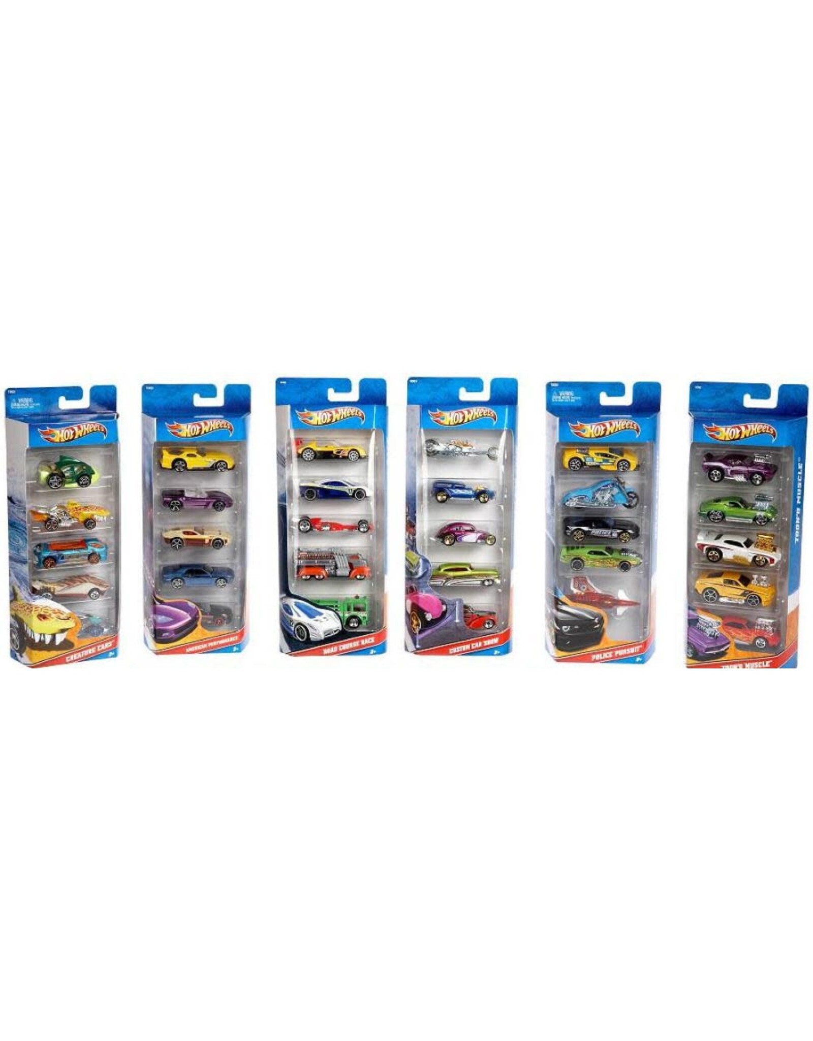 Hot Wheels Hot Wheels 5 Car Set
