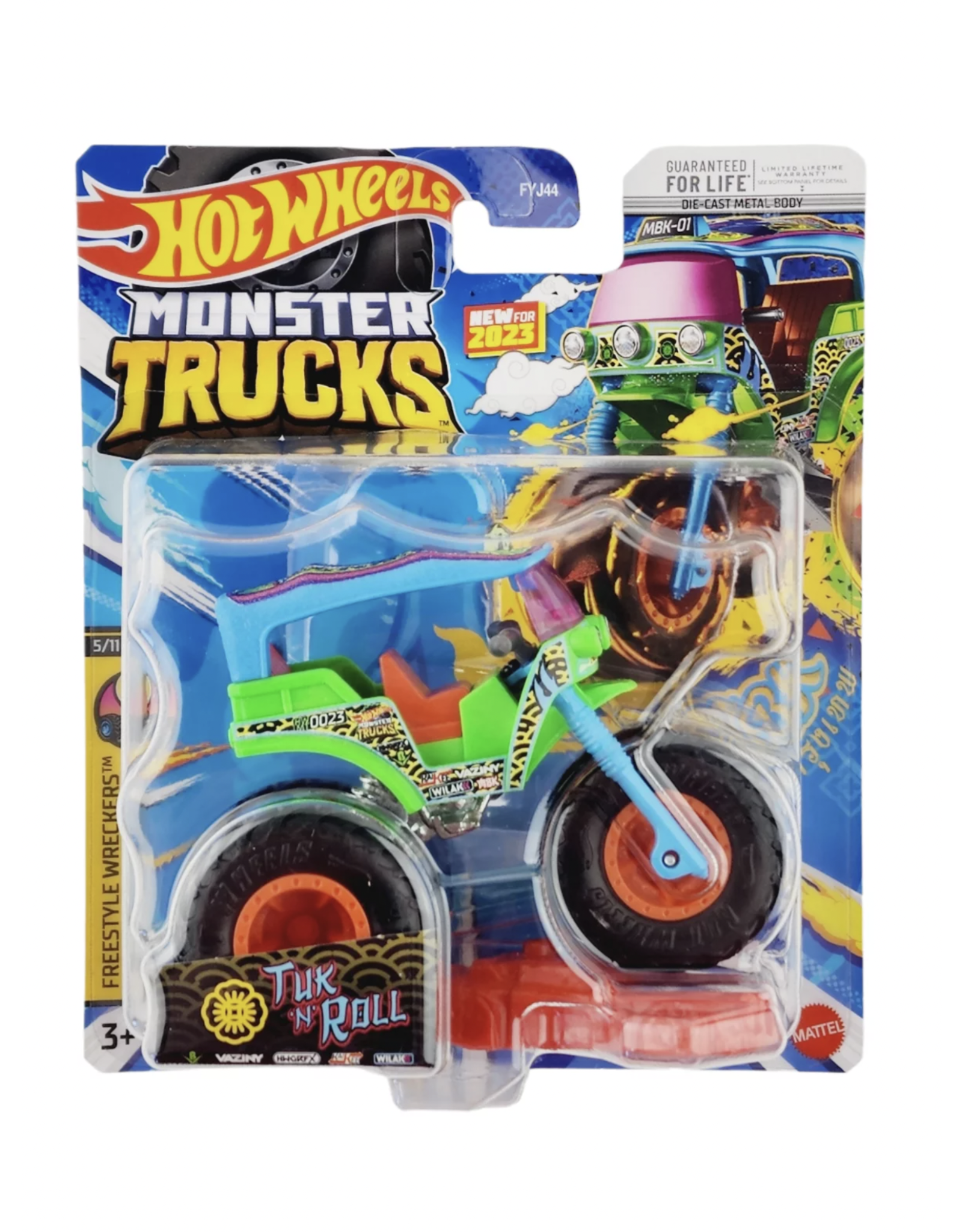 Mattel Hot Wheels Monster Trucks 1:64 Die Cast Assorted