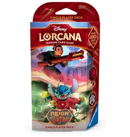 Ravensburger Disney Lorcana: Reign of Jafar - Starter Deck Ruby & Steel