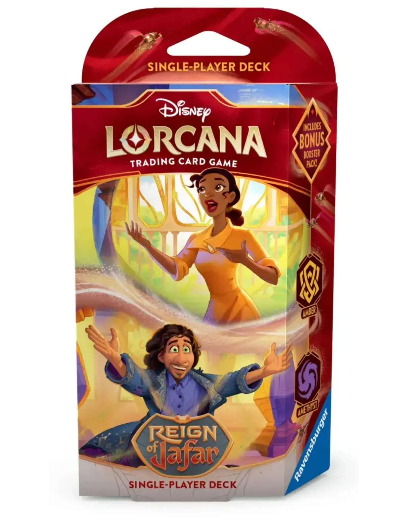 Ravensburger Disney Lorcana: Reign of Jafar - Starter Deck Ember & Amethyst