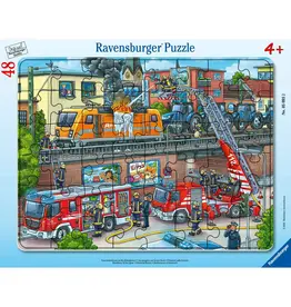 Ravensburger Firetruck Rescue 48pc Tray Puzzle