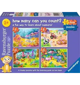 Ravensburger How Many Can You Count 6/8/10/12pc