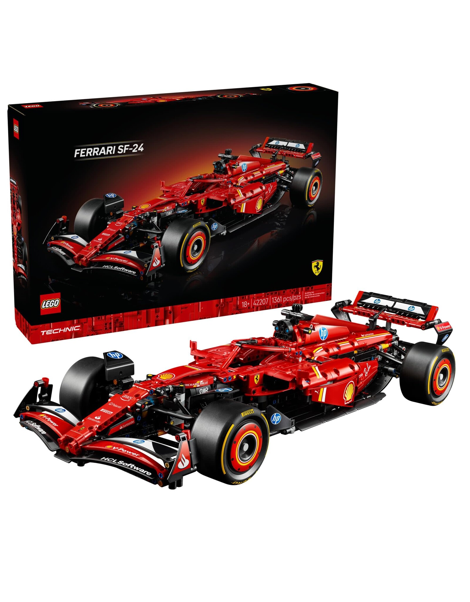 Lego Ferrari SF-24 F1 Car
