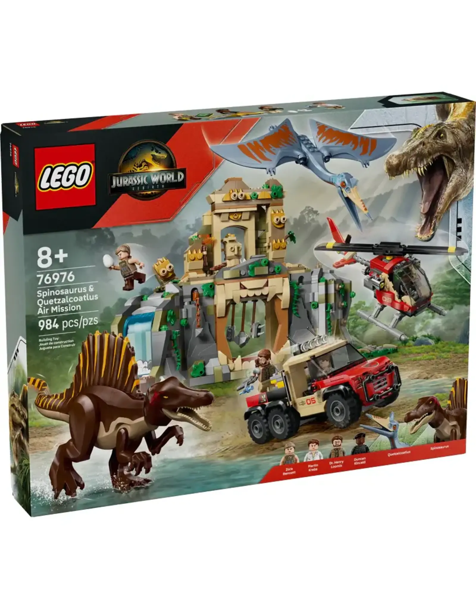 Lego Spinosaurus & Quetzalcoatlus Air Mission