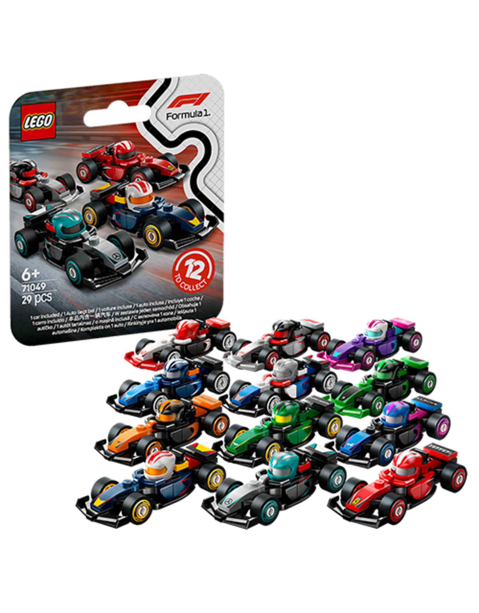 Lego F1 Collectible Race Cars