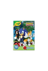 Crayola Sonic The Hedgehog 48 Page Colouring Book