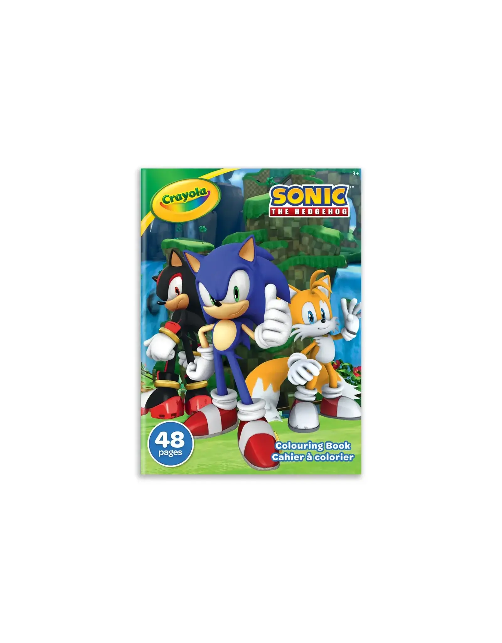 Crayola Sonic The Hedgehog 48 Page Colouring Book