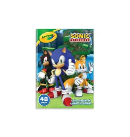 Crayola Sonic The Hedgehog 48 Page Colouring Book