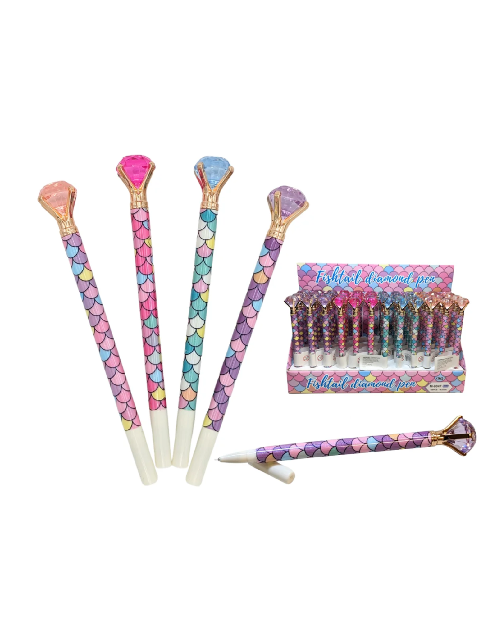 Diamond Pattern Gel Pen