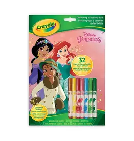 Crayola Colouring & Activity Pad - Princess with 7 Markers