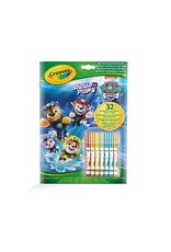 Crayola Colouring & Activity Pad - Paw Patrol with 7 Markers
