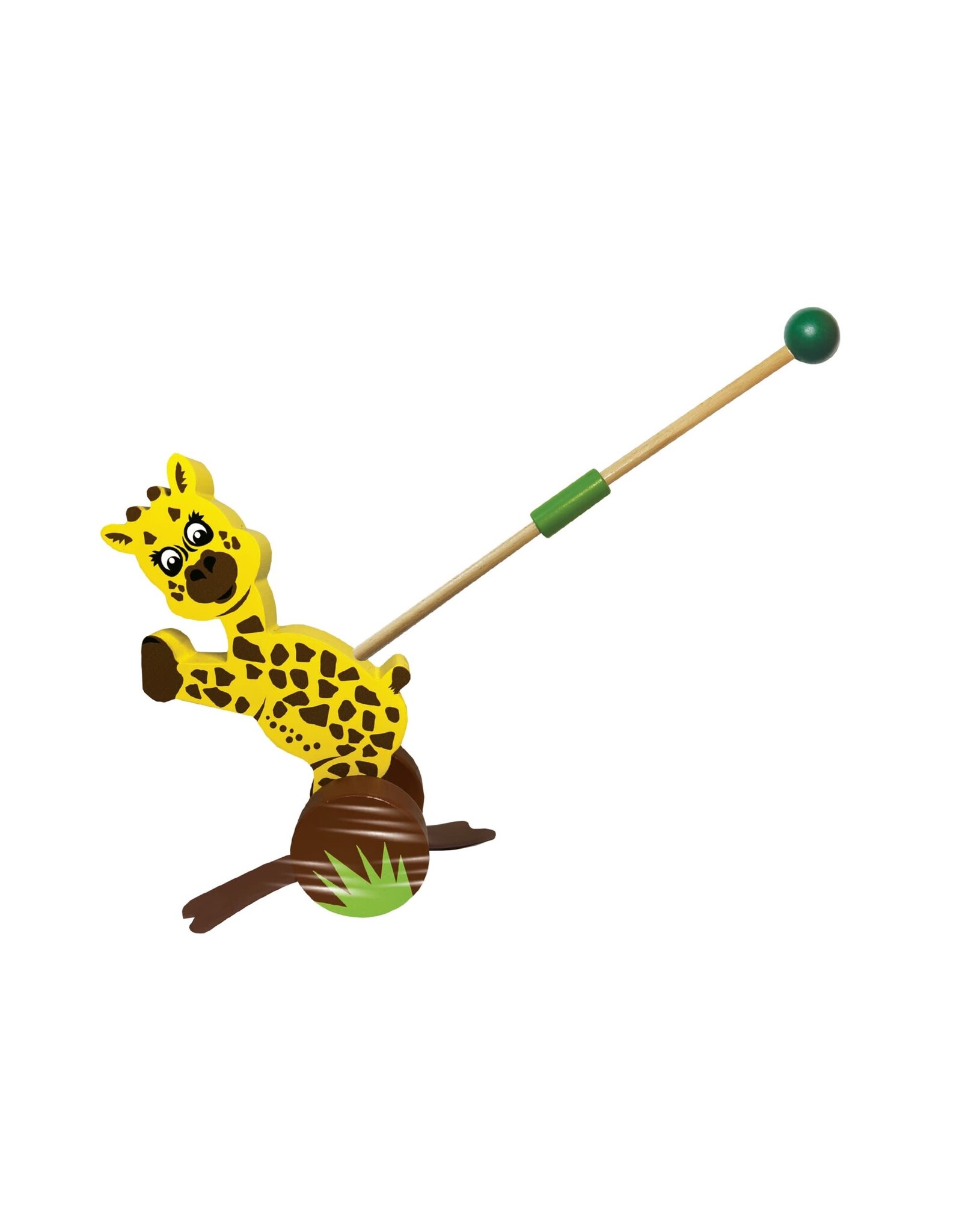 Deluxebase Push-A-Long Pets - Giraffe