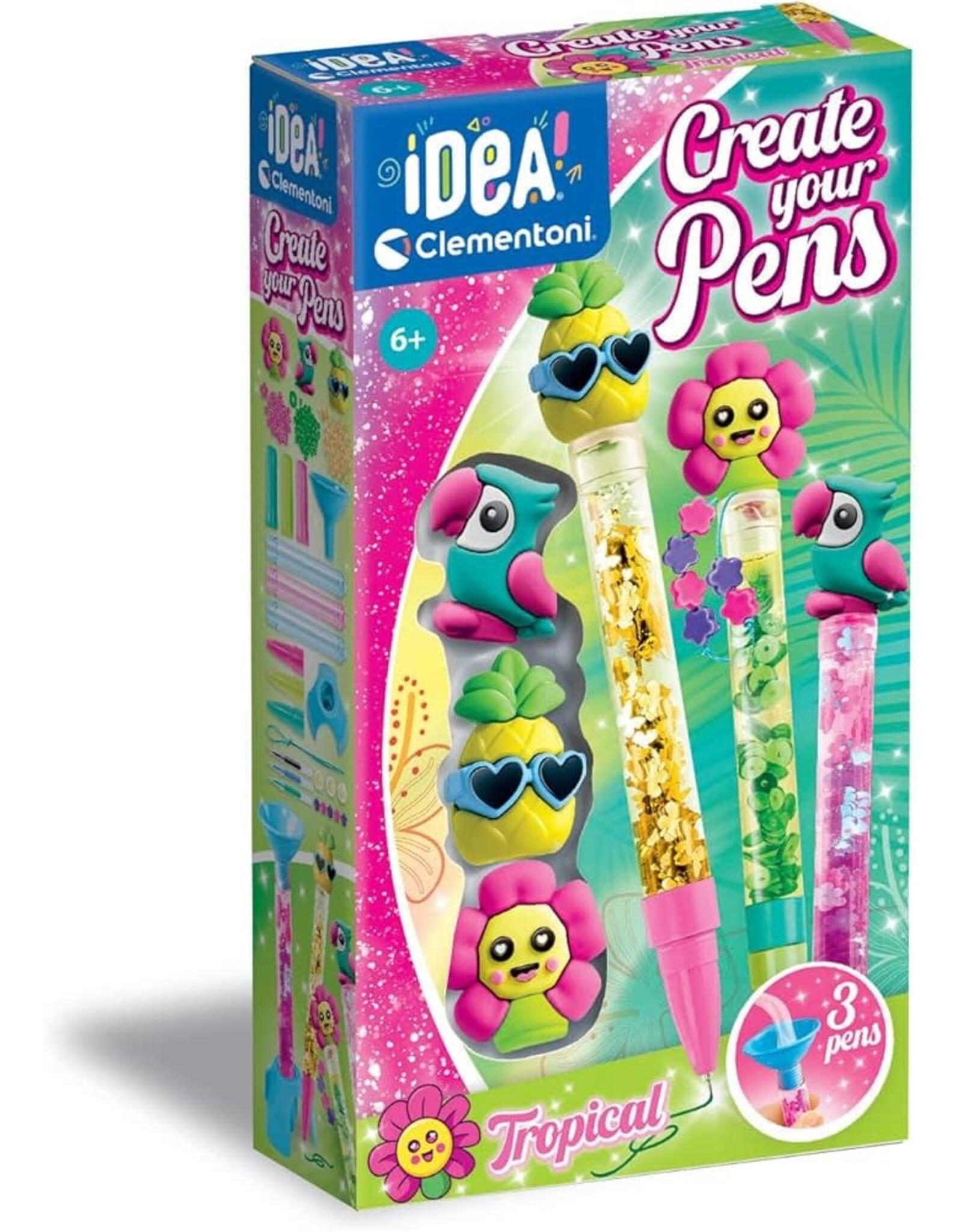 Clementoni Idea: Create Your Pens - Tropical