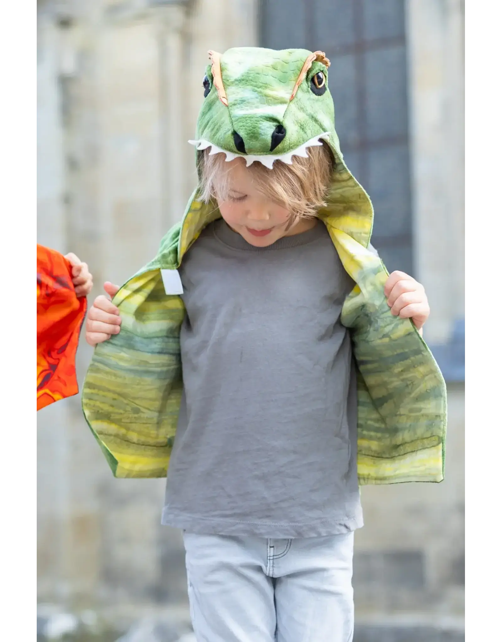 Great Pretenders The All Day Everyday Dino Vest, Size 3-4