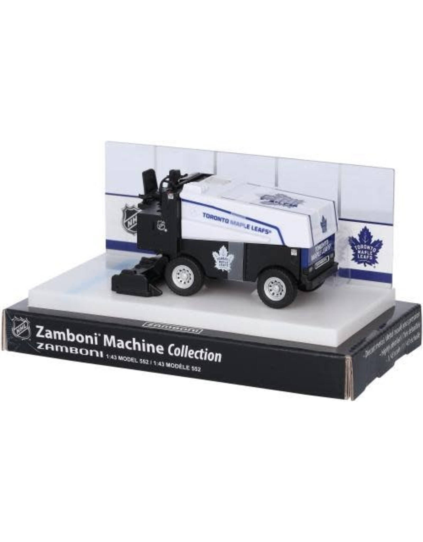 Die-Cast Zamboni: Toronto Maple Leafs 1:43 Scale