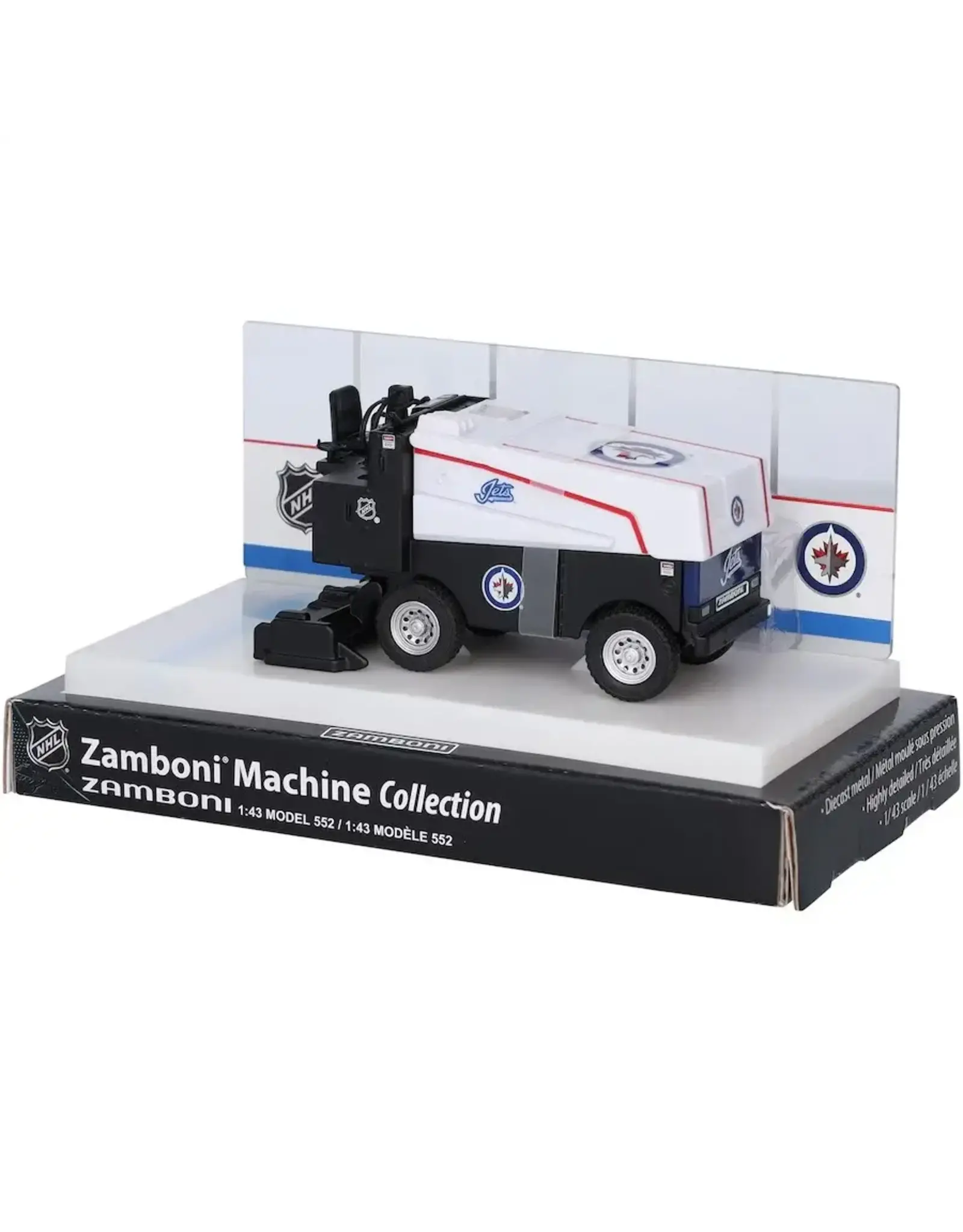 Die-Cast Zamboni: Winnipeg Jets 1:43 Scale
