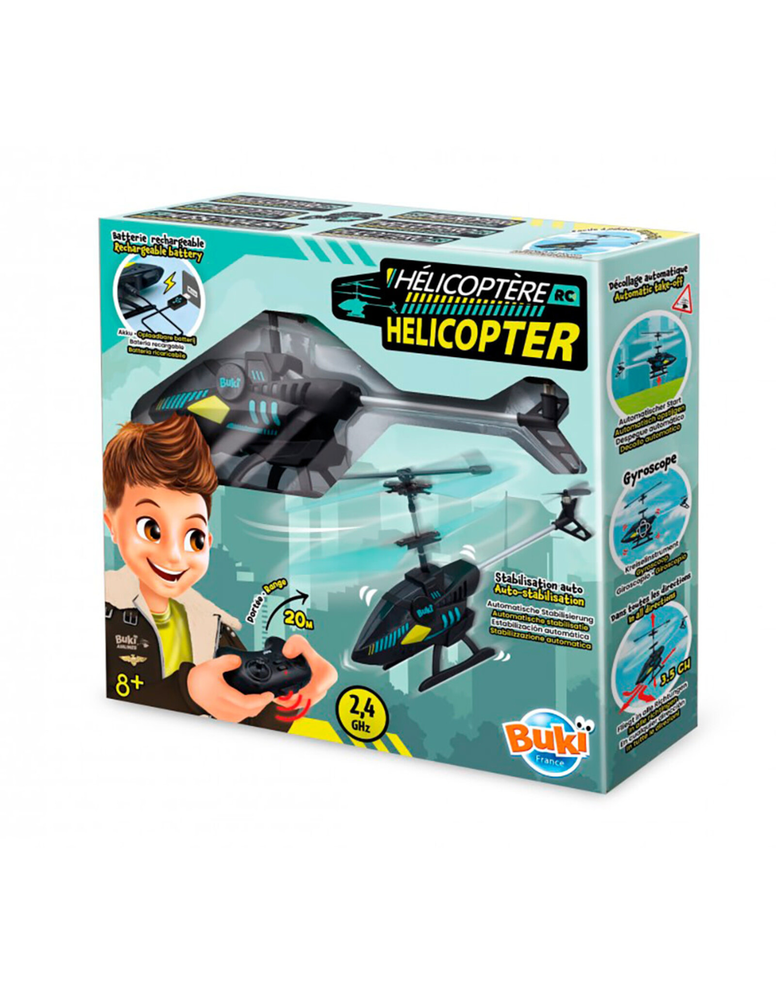 Buki France - Remote Control Helicopter
