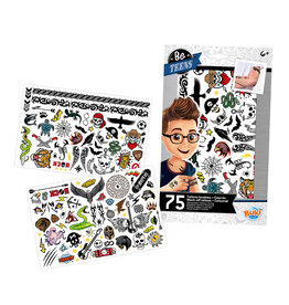 Buki Be Teens- 75 Washable Tattoos