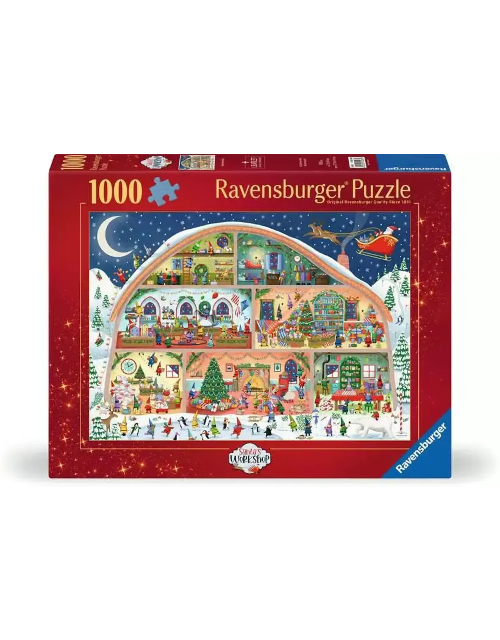Ravensburger Santa's Workshop 1000pc