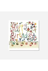 Alex Clark Art Floral Birthday Card