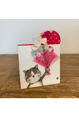 Pink Bouquet Gift Bag