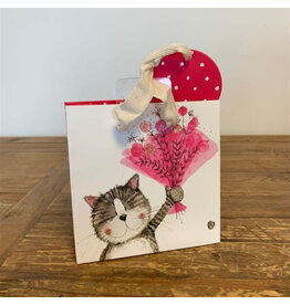 Pink Bouquet Gift Bag