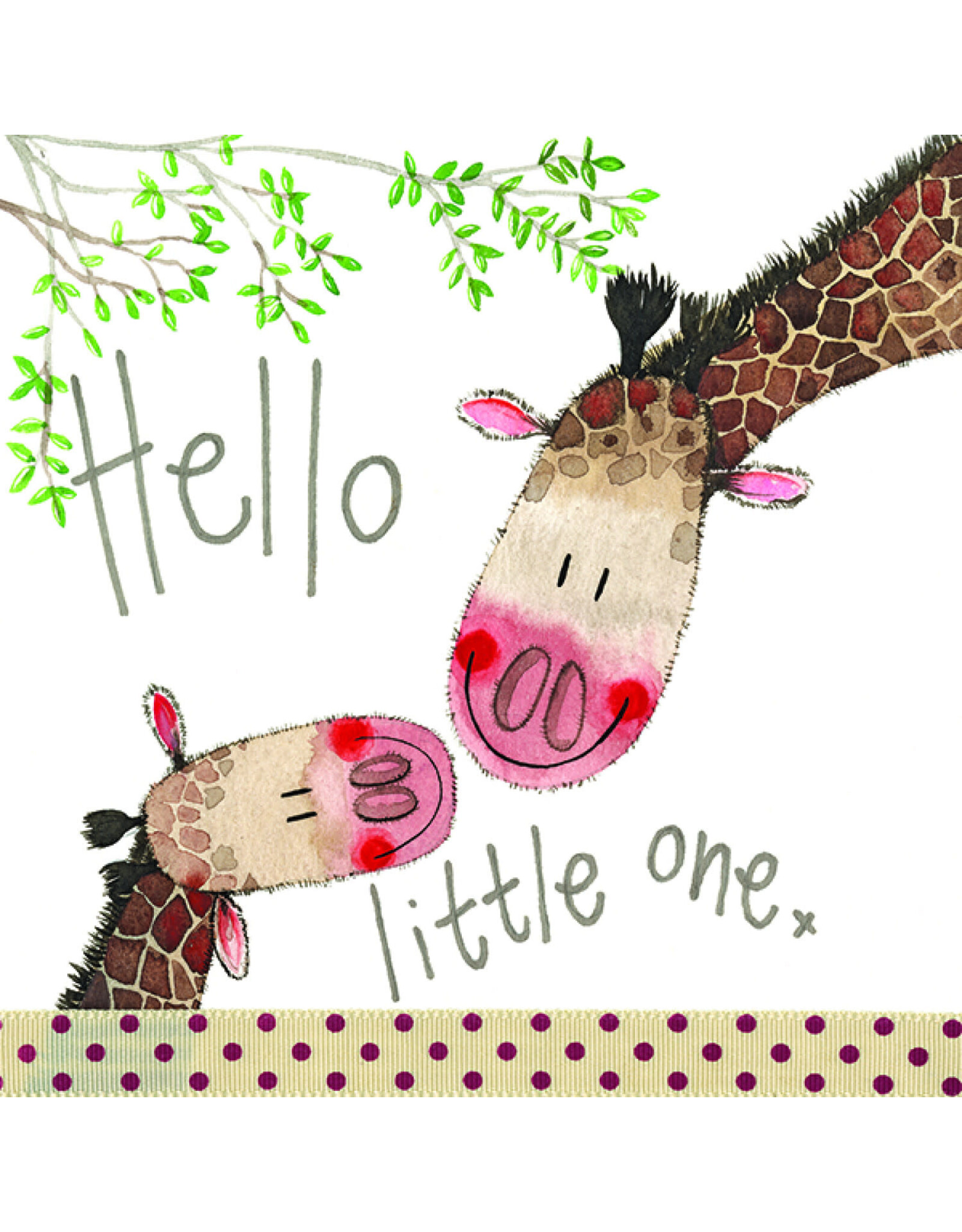 Alex Clark Art Hello Little One Card