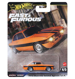 Mattel Hot Wheels Fast & Furious - Alfa Romeo Giulia Sprint GTA