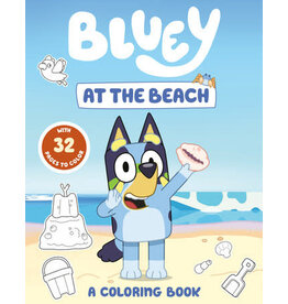 Bluey: At the Beach: A Coloring Book