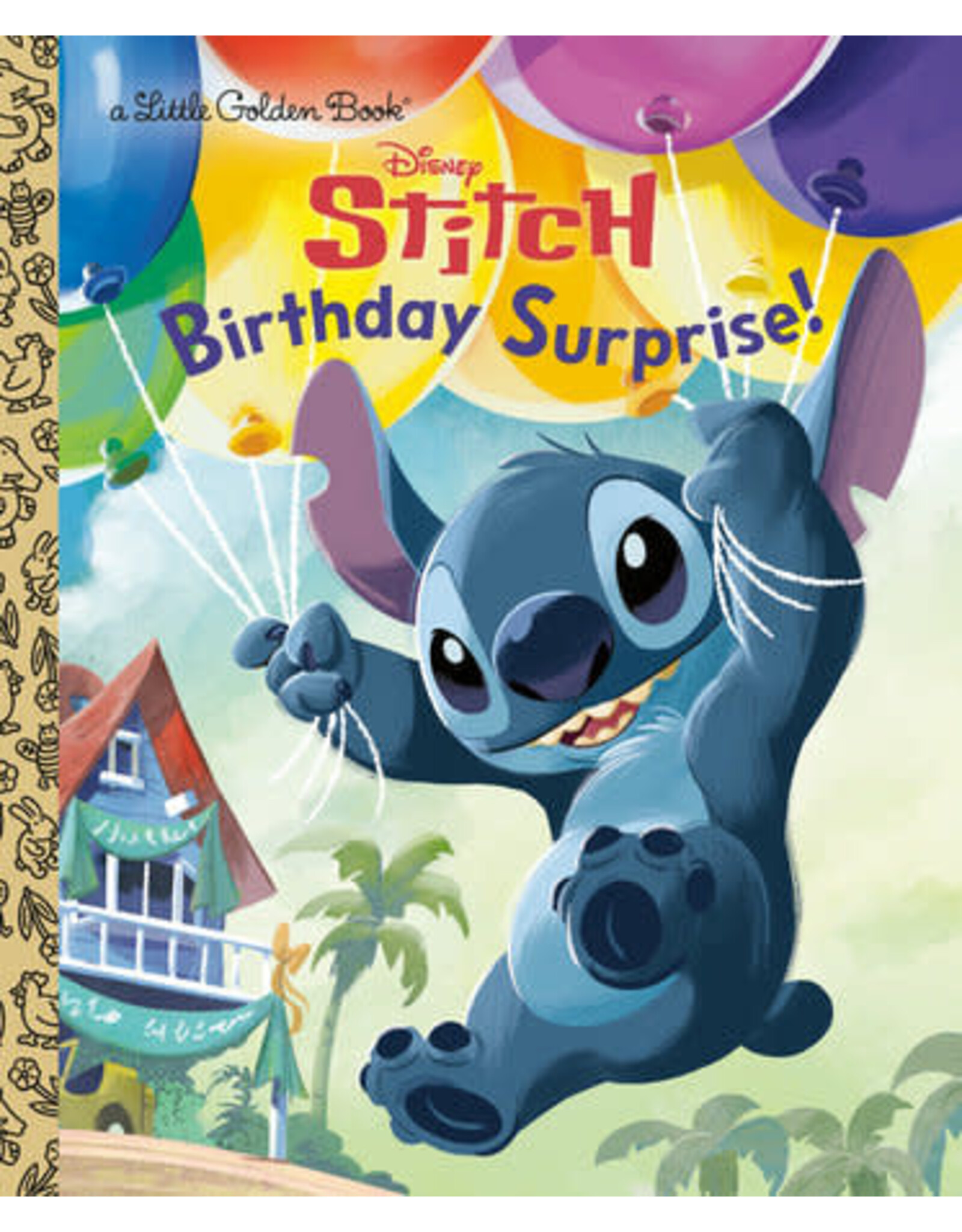 Little Golden Books Birthday Surprise! (Disney Stitch) Little Golden Book