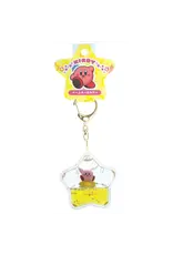 Tsunameez Kirby 30th Anniversary Water Keychain - Kirby Warp Star