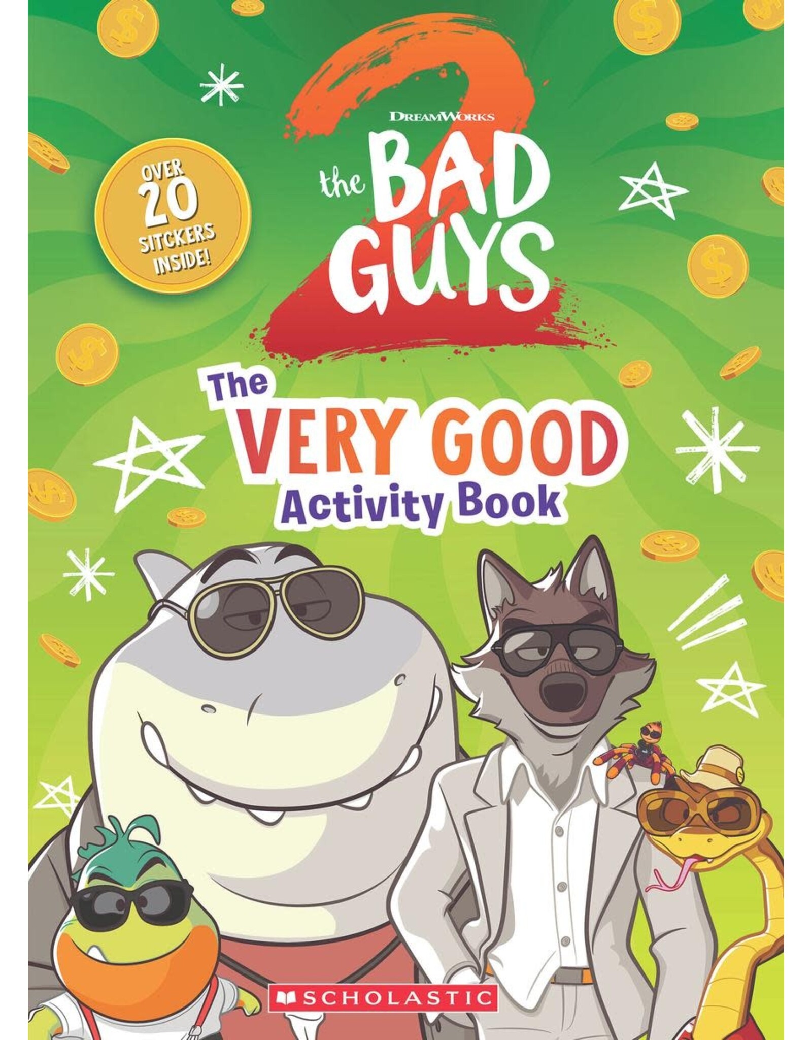 Scholastic Bad Guys Movie 2 Activity Book
