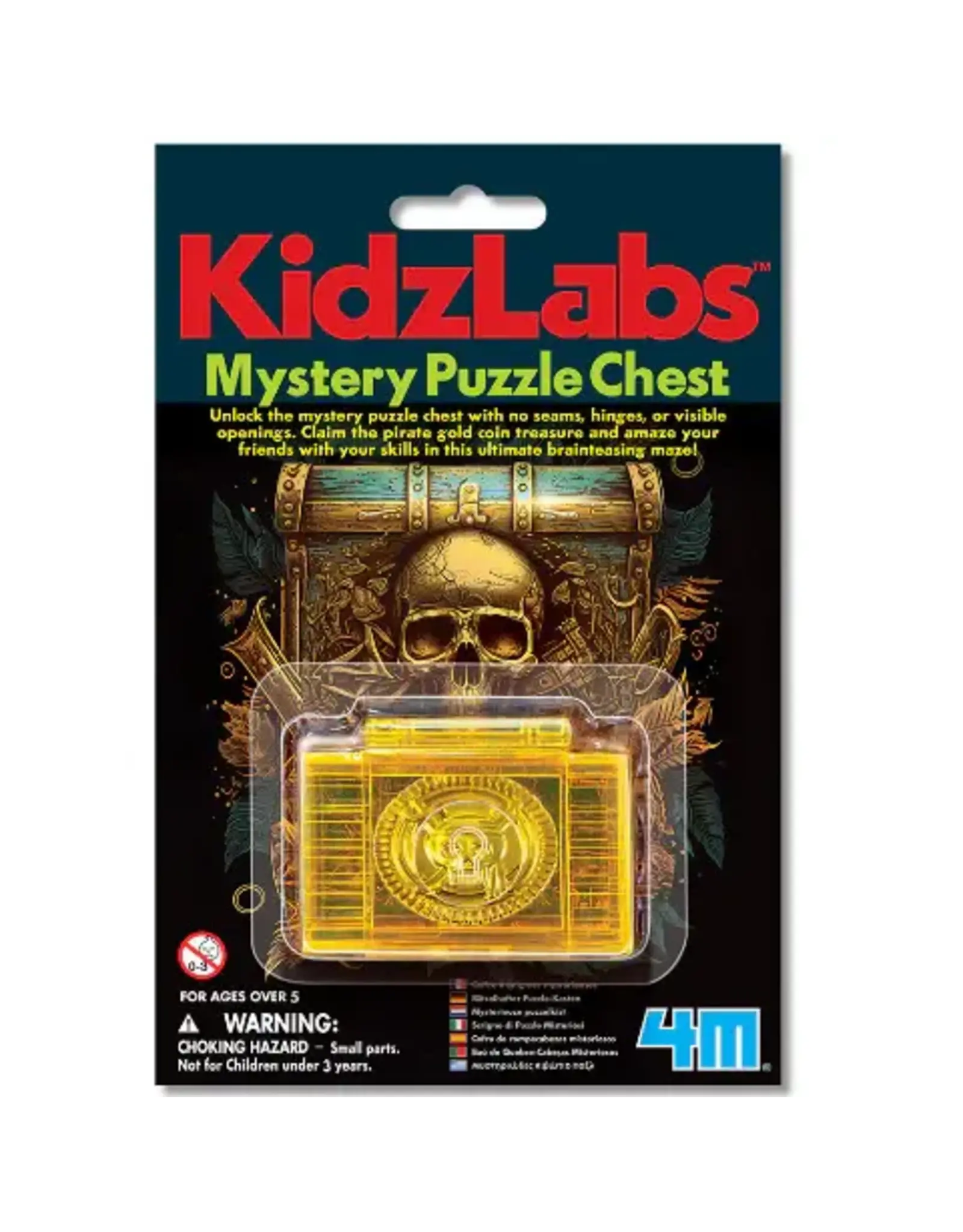 4M Kidzlabs Mystery Puzzle Chest