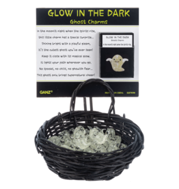 Ganz Glow in the Dark Ghost Charm