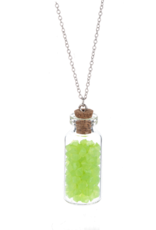 Ganz Glow in the Dark Bottle Necklace