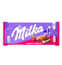 Milka Raspberry Crème (Swiss)