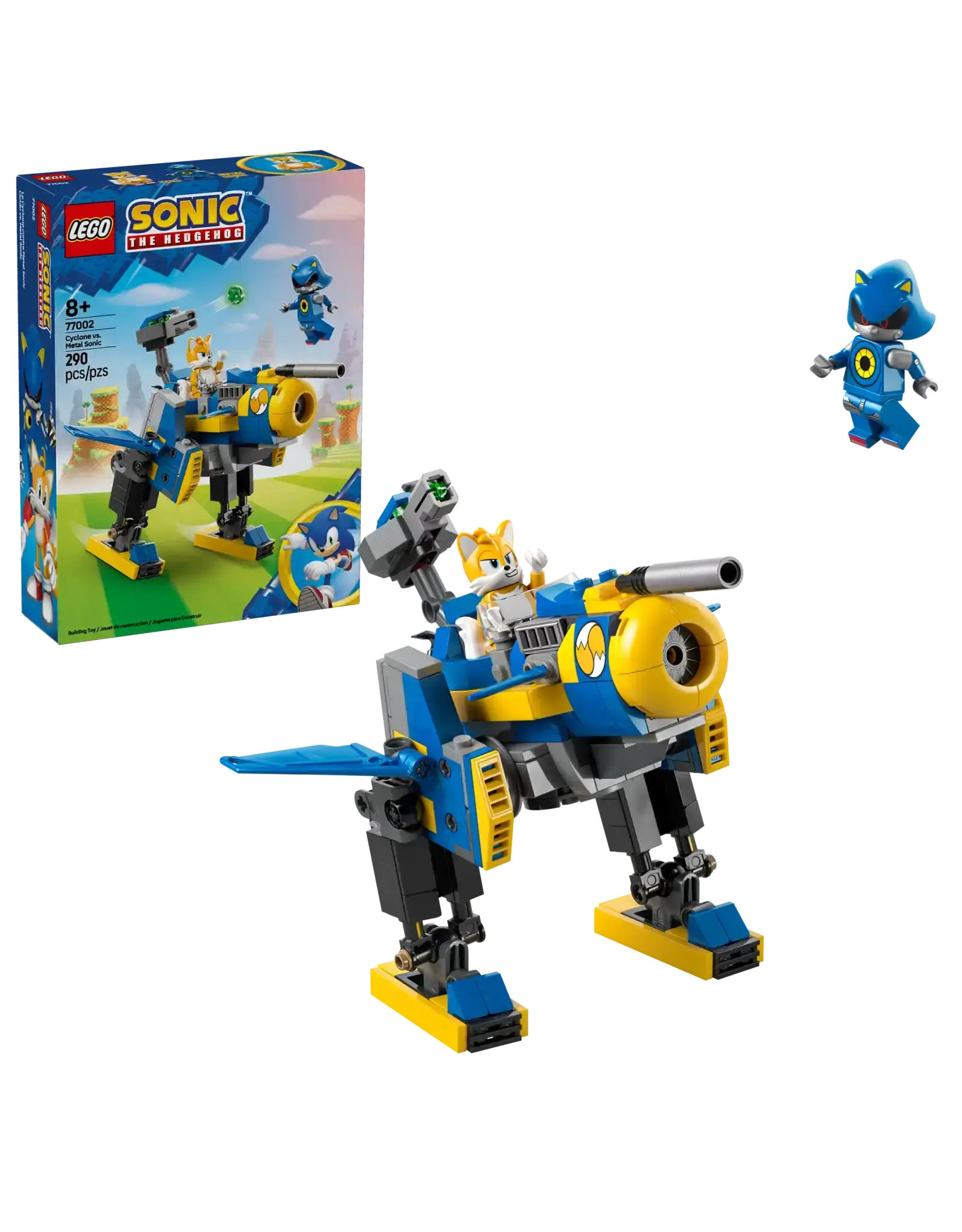 Lego Cyclone vs. Metal Sonic